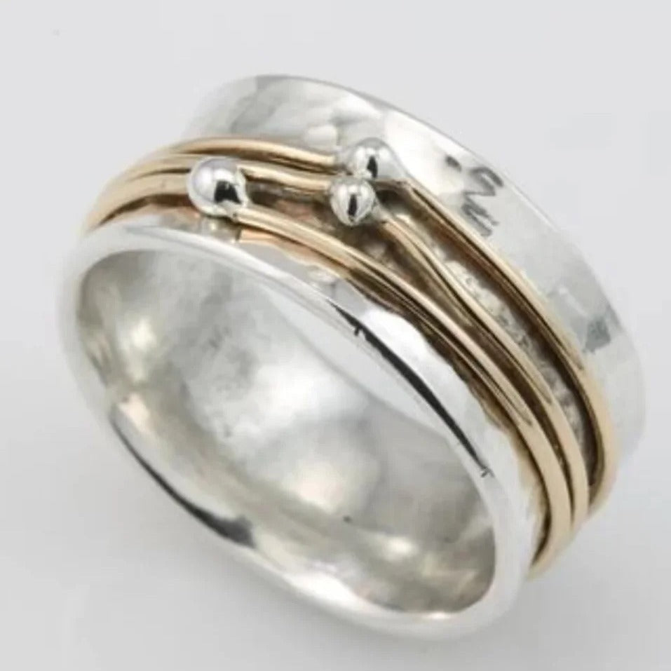 Modern Two Tone Ring