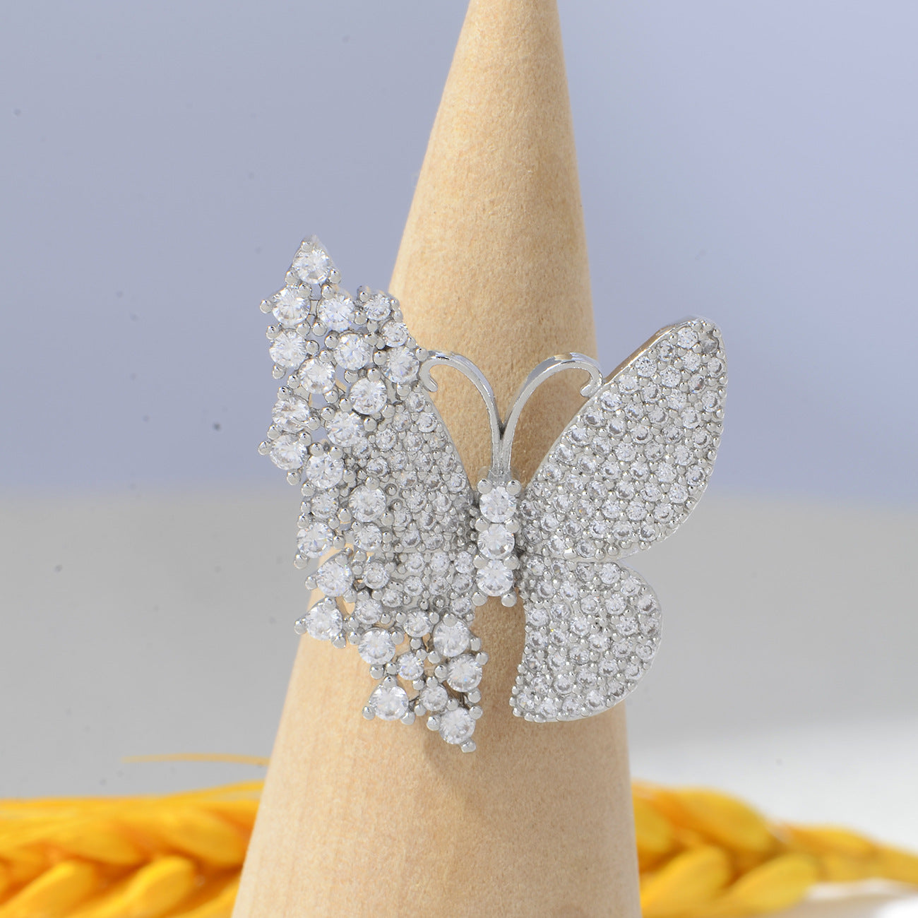 Statement Butterfly Ring
