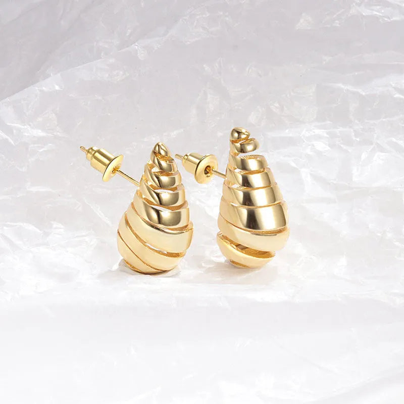 Classic Gold Earrings