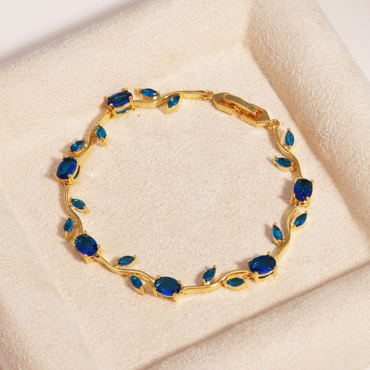 Elegant Sapphire Bracelet