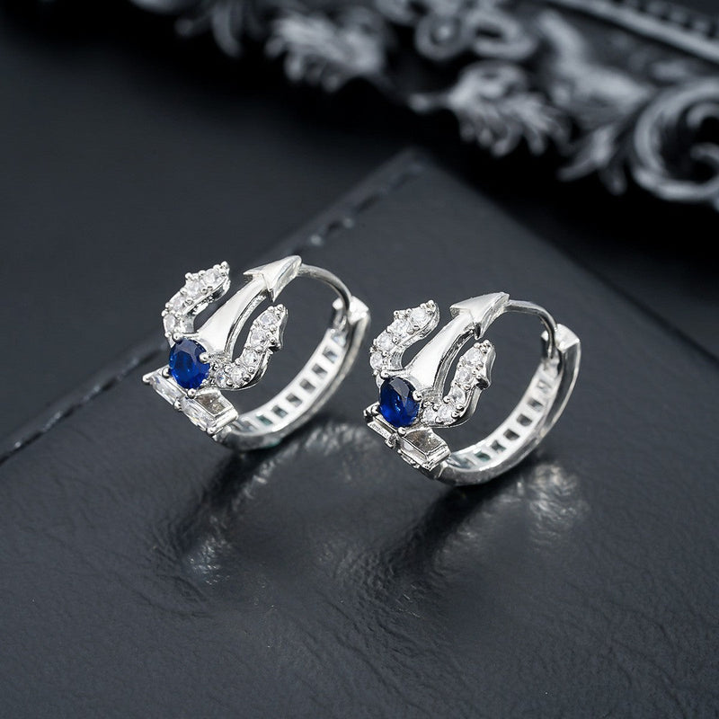 Elegant Sapphire Earrings