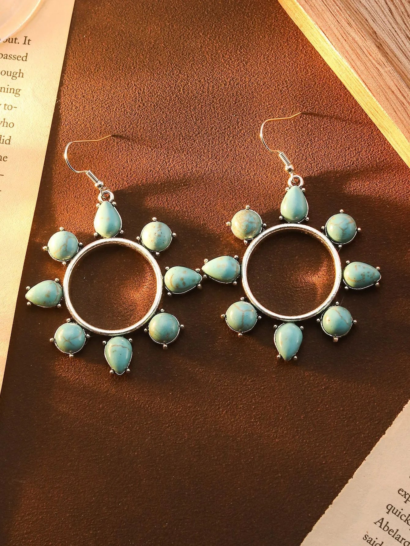 Bohemian Turquoise Earrings