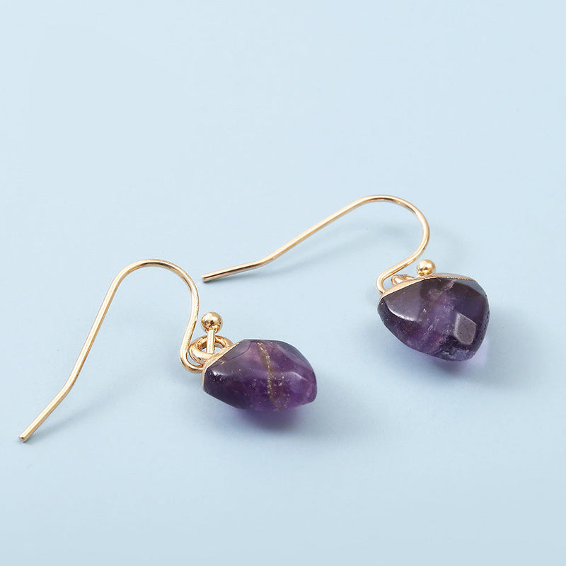 Elegant Amethyst Earrings