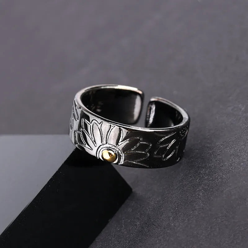 Vintage Sunflower Ring