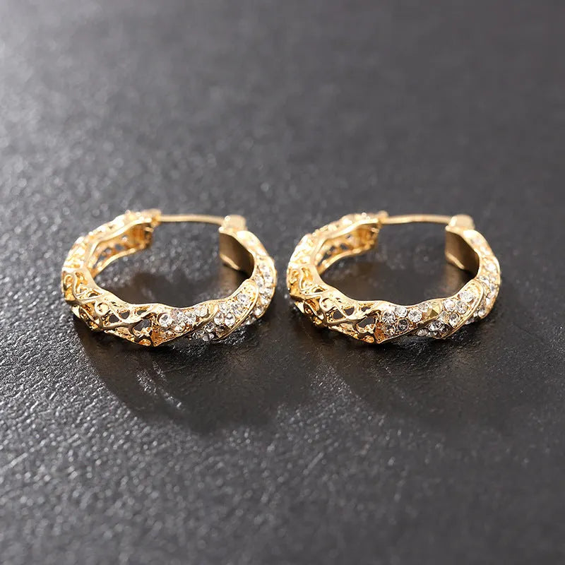Classic Gold Hoop Earrings