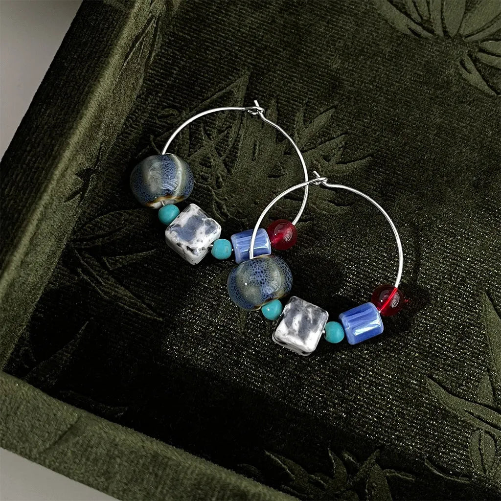 Bohemian Beaded Earrings