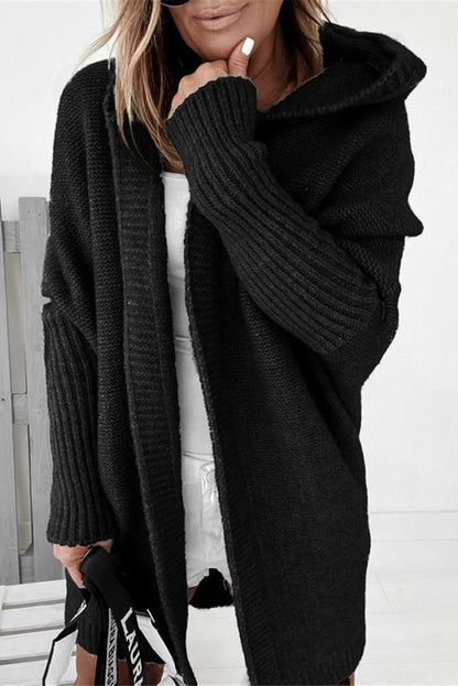 Fall for Nyc Hooded Cardigan