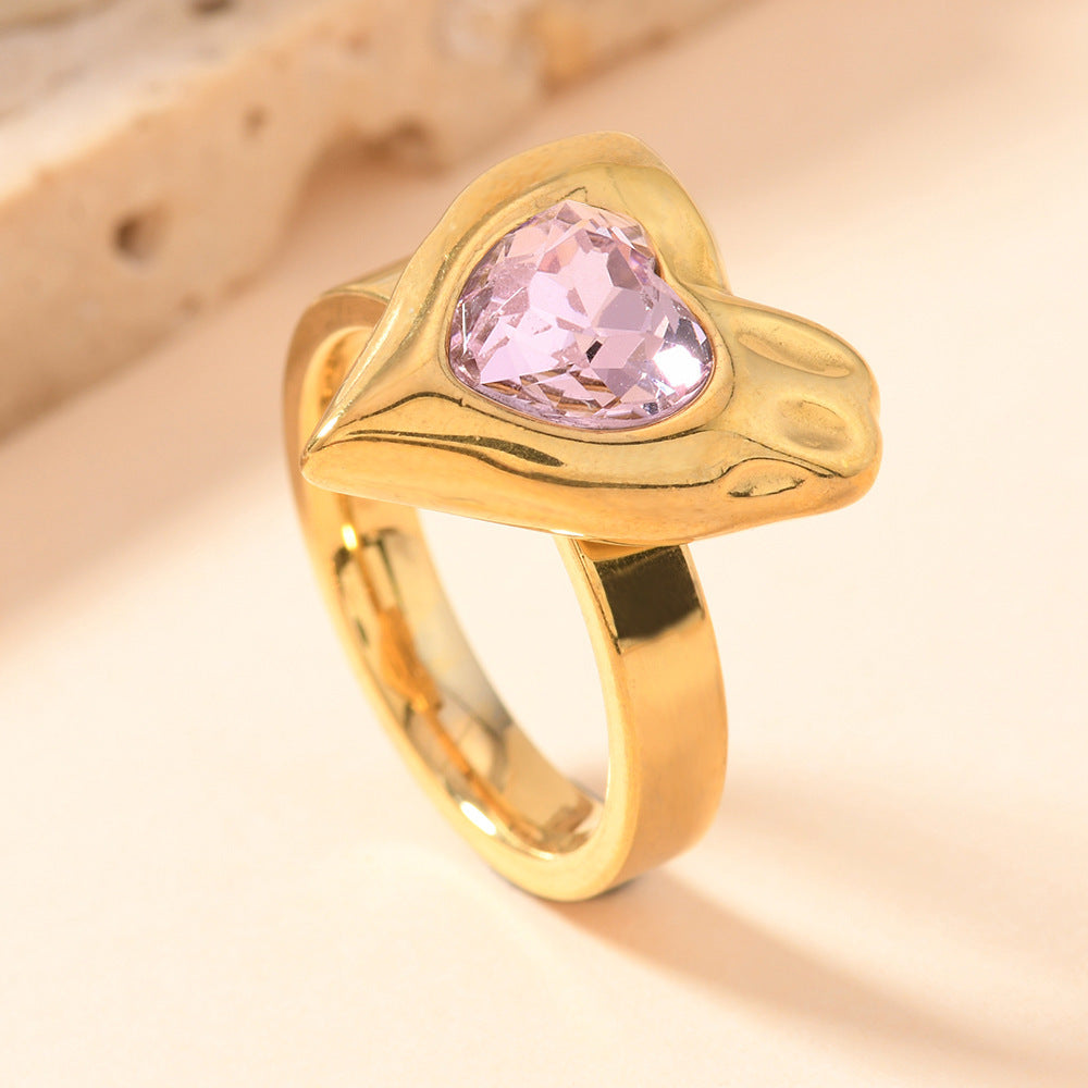 Elegant Amethyst Ring
