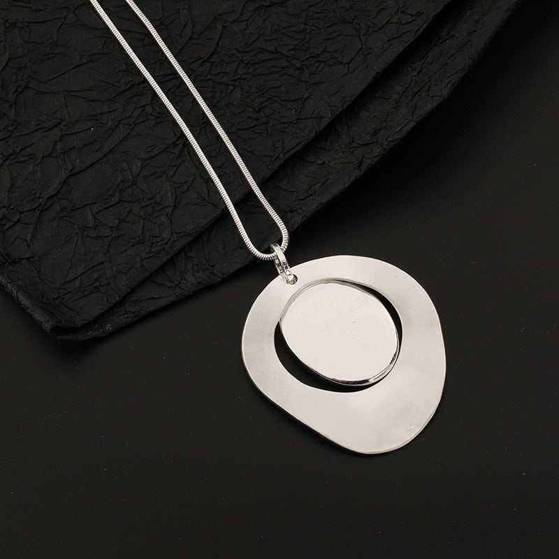 Modern Circle Necklace