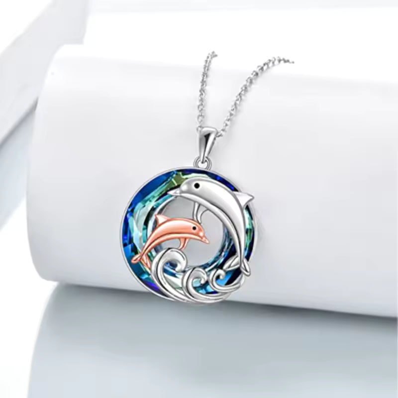 Elegant Dolphin Necklace