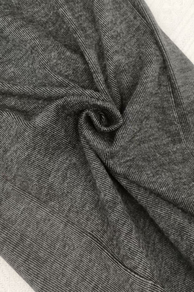 Drawstring Waist Knit Pants