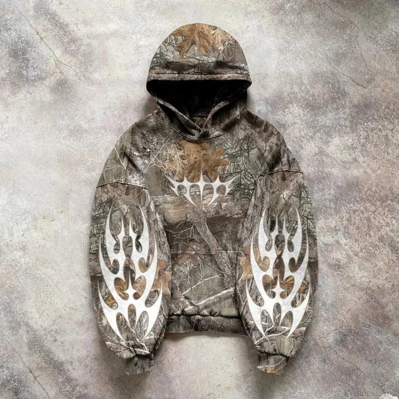 Dark Embroidered Cleansing Sweatshirt