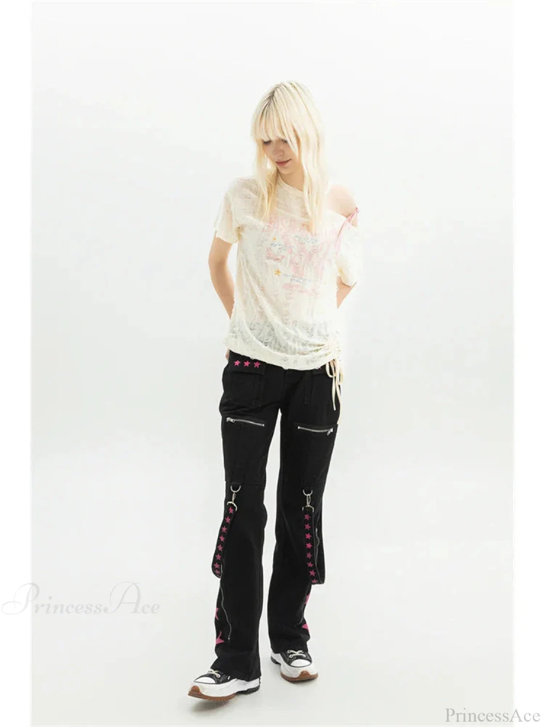 Dark Medieval Loose Cargo Pant