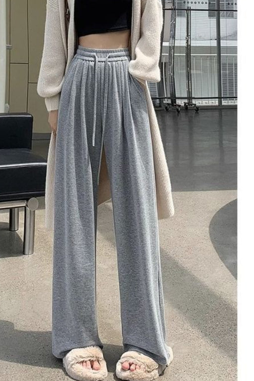 Relaxed Drapey Knit Pants