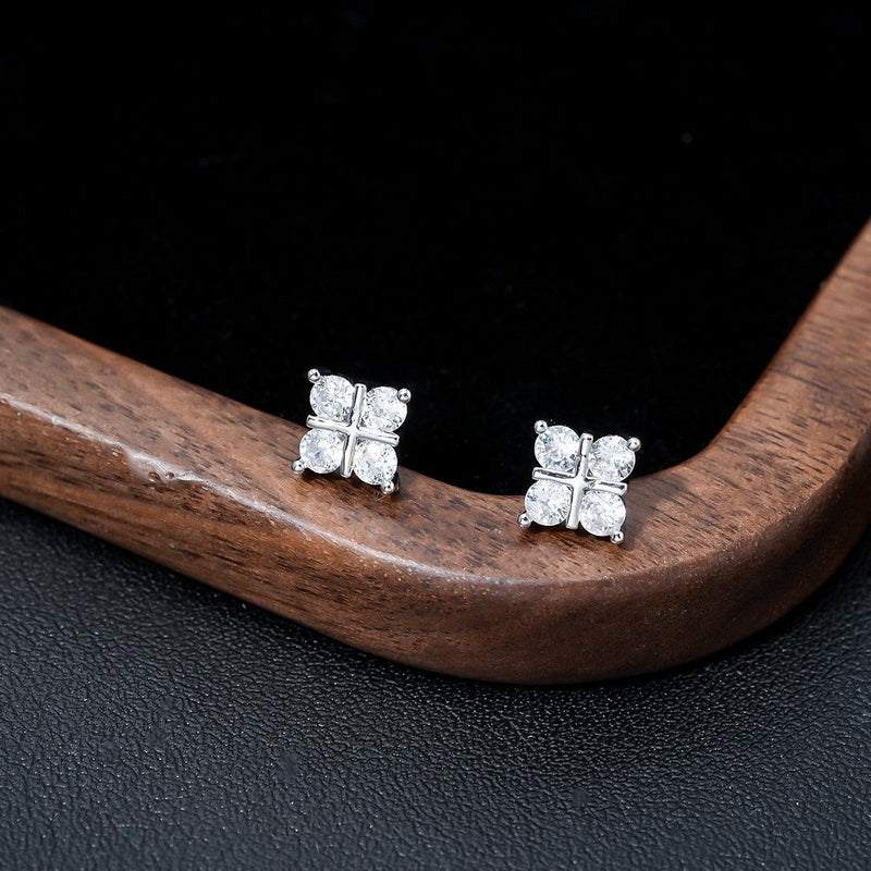 Classic Diamond Earrings