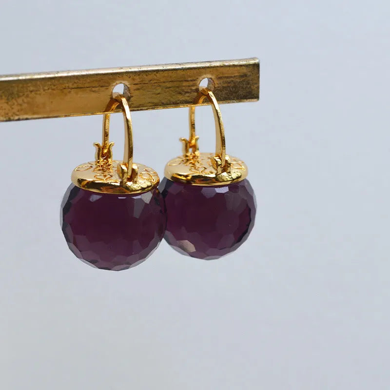 Elegant Amethyst Earrings