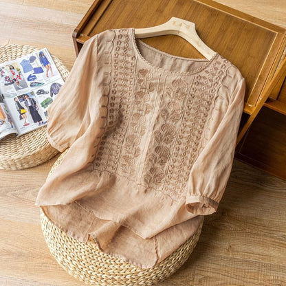 Lumavive™ Blouse — Experience Effortless Elegance and All-day Cool Confidence