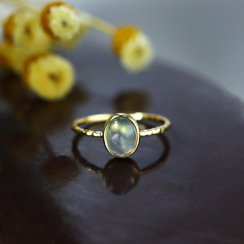 Classic Moonstone Ring
