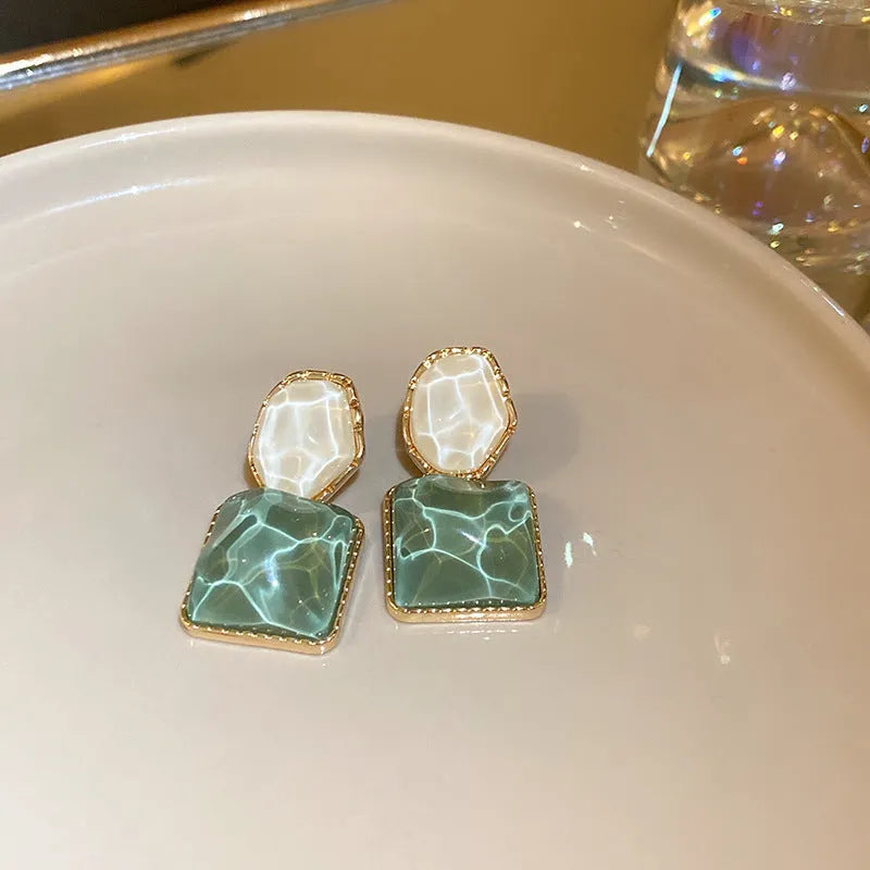 Elegant Jade Earrings