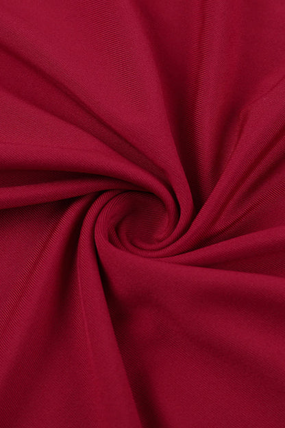Color Halter V-neck Backless Maxi Dress