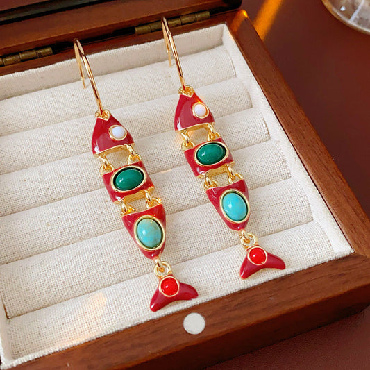 Vintage Gemstone Earrings