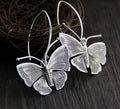 Silver Butterfly Dangle