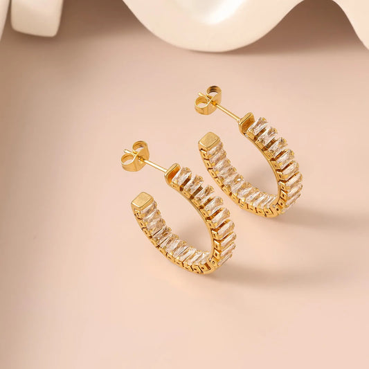 Classic Gold Hoop Earrings