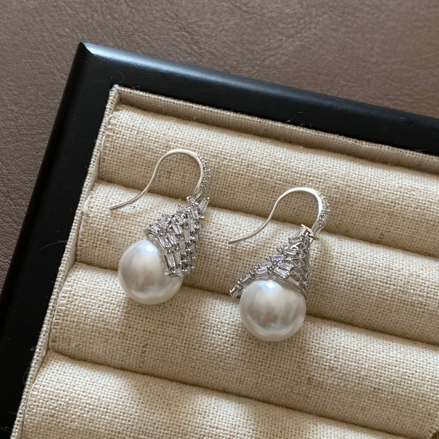 Elegant Pearl Earrings