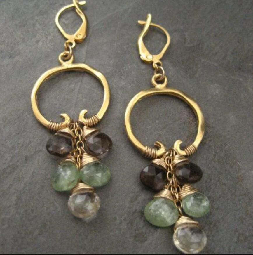 Vintage Gemstone Earrings