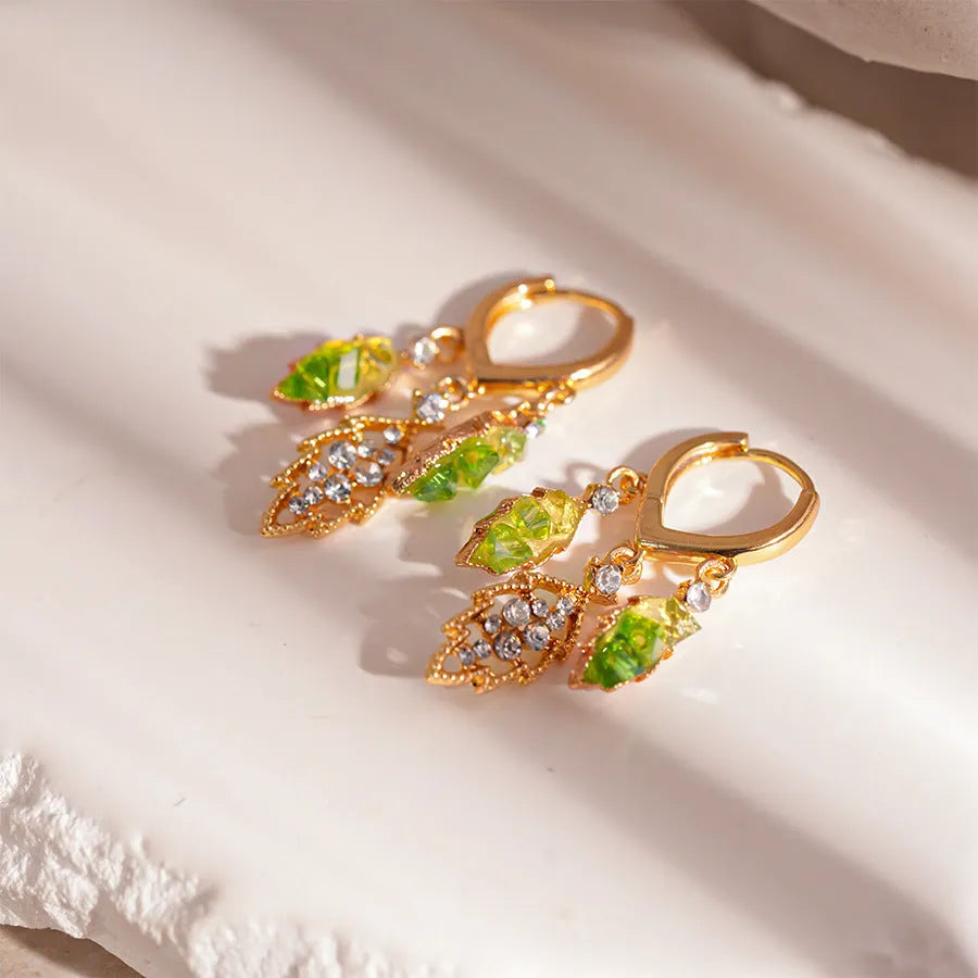Elegant Peridot Earrings