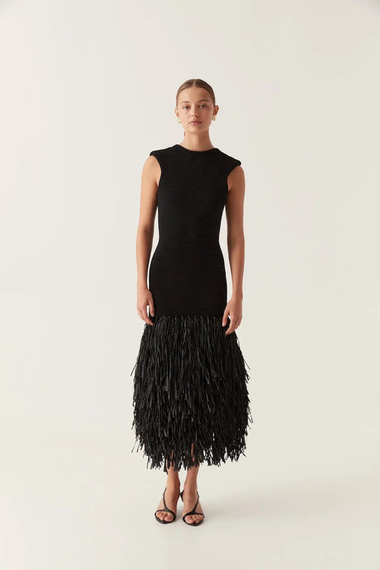 Belle | Knit Midi Dress
