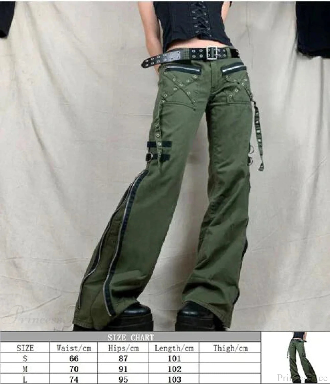 Dress Gothic Denim Rebel Pant