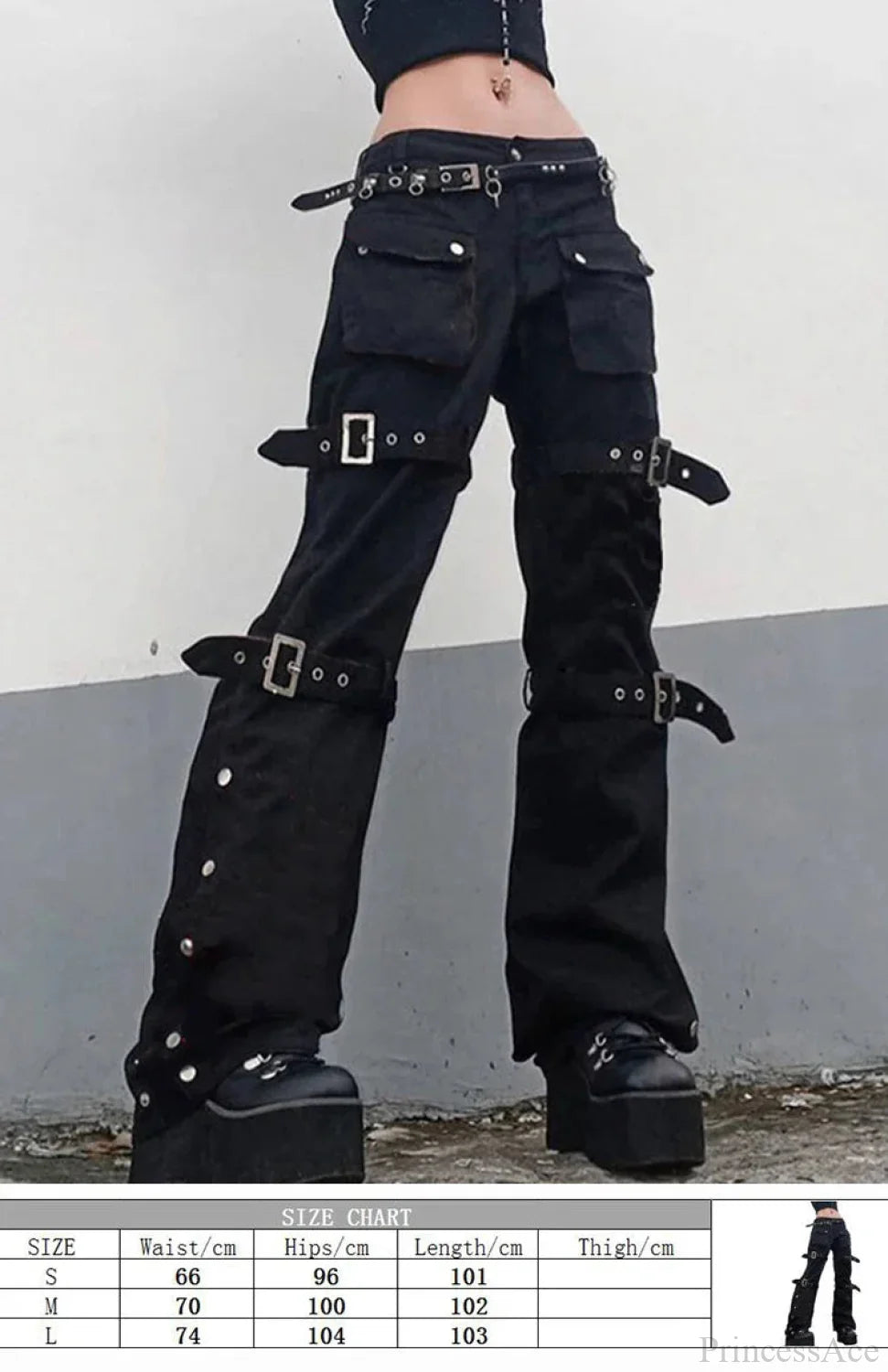 Dress Gothic Denim Rebel Pant