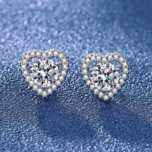 Elegant Crystal Heart Shaped