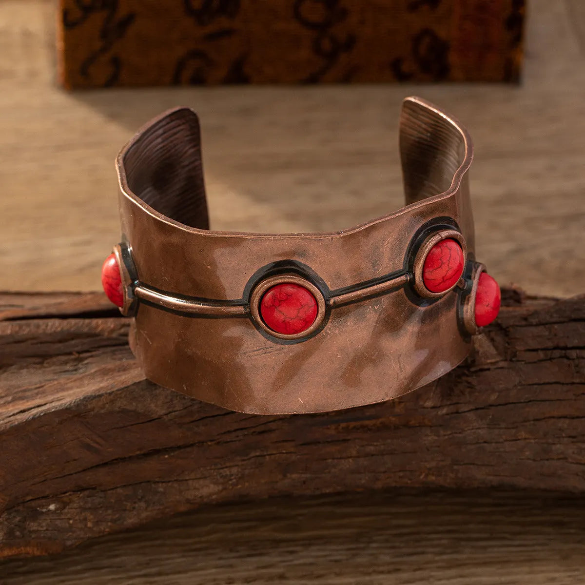 Vintage Red Stone Bracelet