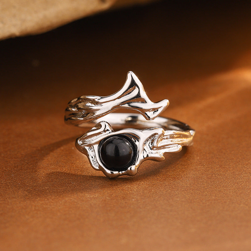 Statement Black Onyx Ring