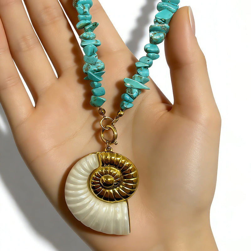 Bohemian Turquoise Necklace