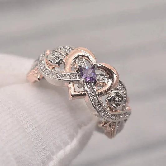 Elegant Amethyst Ring