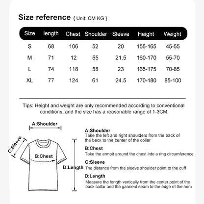 Wonderful Night Skeleton Butterfly Wave Print T-shirts Oversized Tops Street Comfortable Clothing Loose Wash Tee