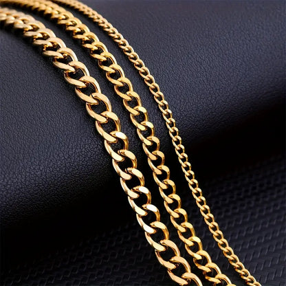 Minimalist Cuban Chain Necklace