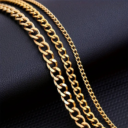 Minimalist Cuban Chain Necklace
