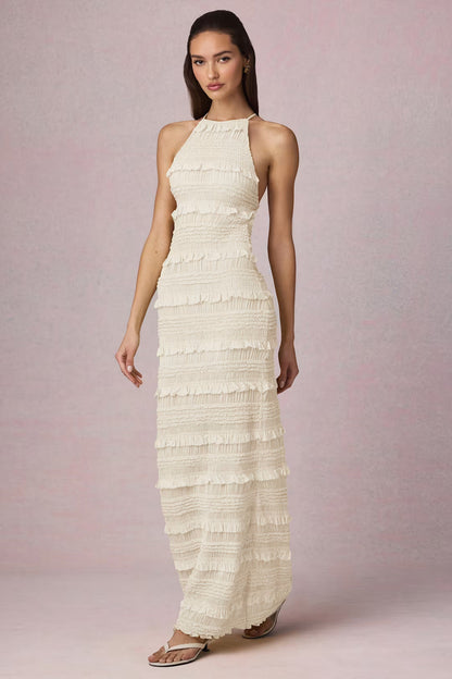 Ravenaluxe™ Maxi Dress — Own the Room With Unstoppable Elegance and Magnetic Confidence