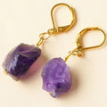 Amethyst Drop Earrings