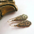 Vintage Flower Dangle Earrings