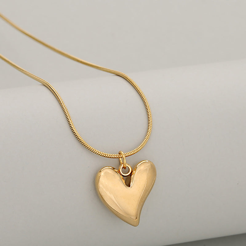 Gold Heart Necklace