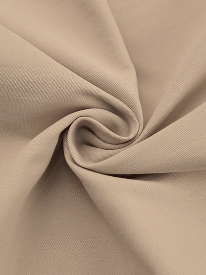 Fold Pleated Detail Shirt Long Sleeve Mini Dress