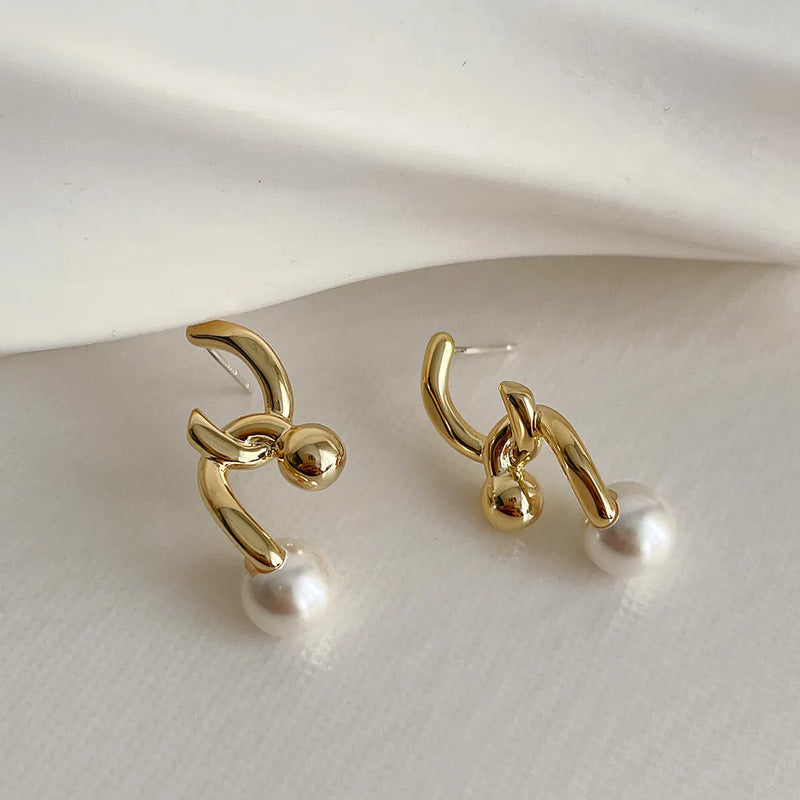 Elegant Pearl Earrings