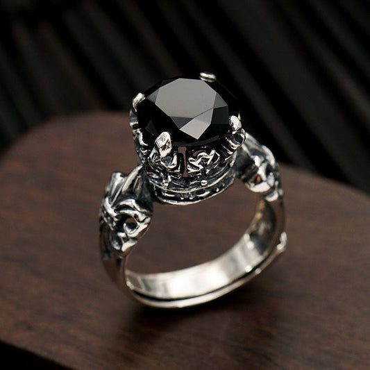 Vintage Black Onyx Ring