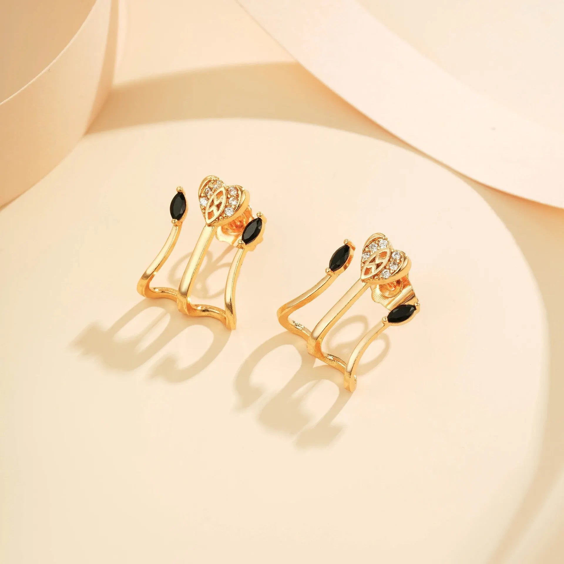 Elegant Black Onyx Earrings
