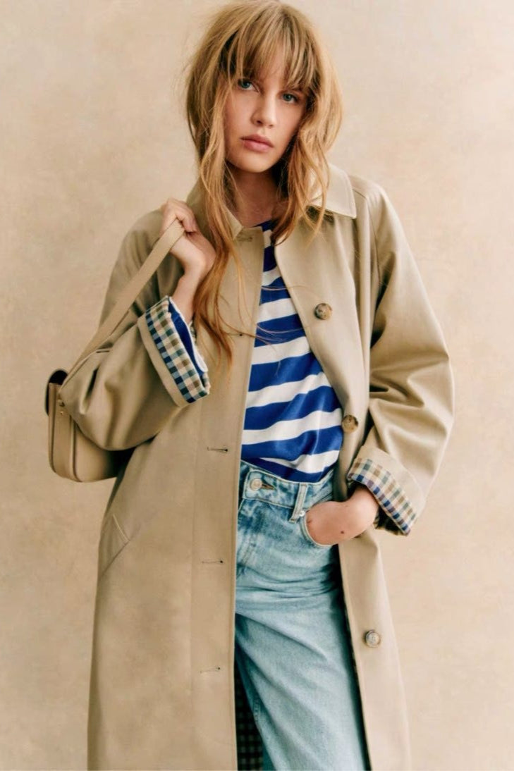 French Classic Long Overcoat